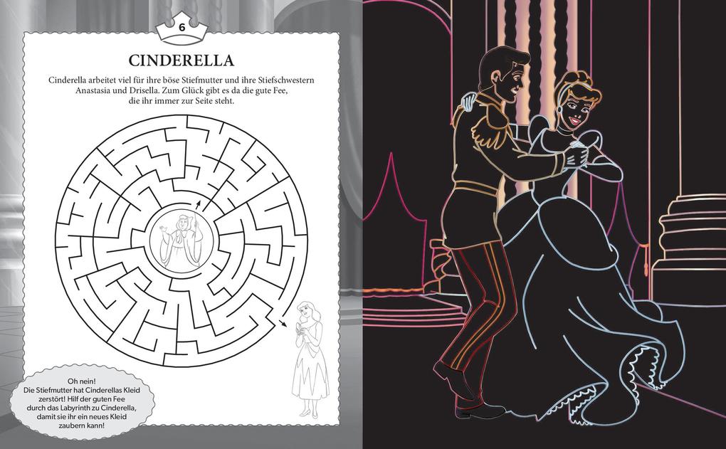 Weitere Ansicht: Disney Prinzessin Kritzel-Kratzel-Buch