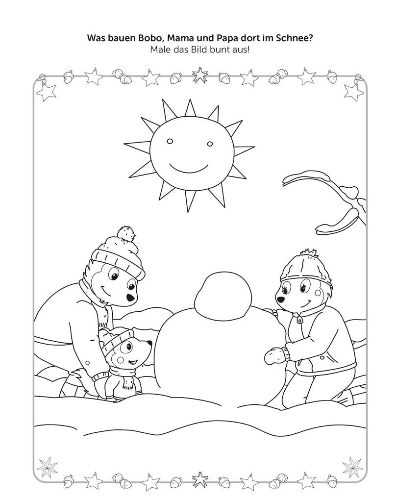 Weitere Ansicht: Bobo Siebenschläfer Rätsel-Mal-Spaß Weihnachten. Für Kinder ab 3 Jahren