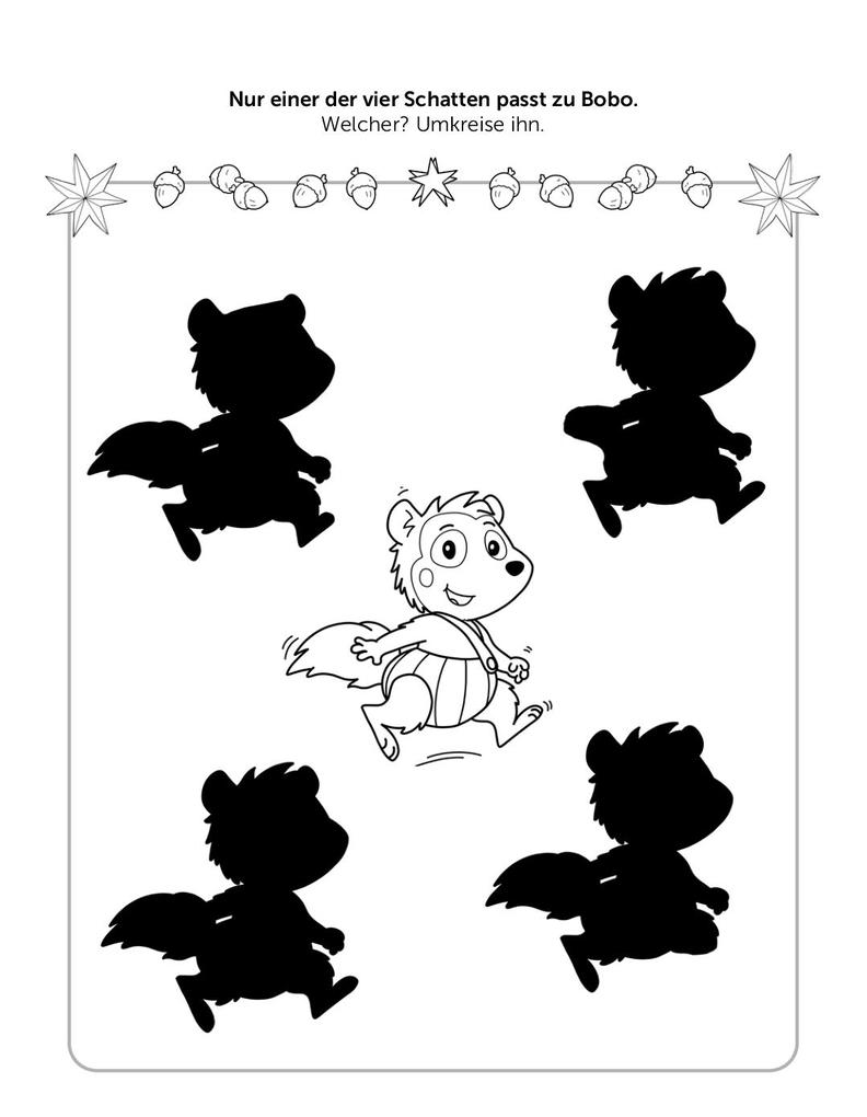 Weitere Ansicht: Bobo Siebenschläfer Rätsel-Mal-Spaß Weihnachten. Für Kinder ab 3 Jahren
