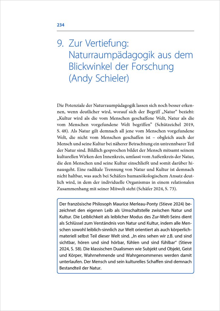 Weitere Ansicht: Handbuch Naturraumpädagogik | Anke Wolfram