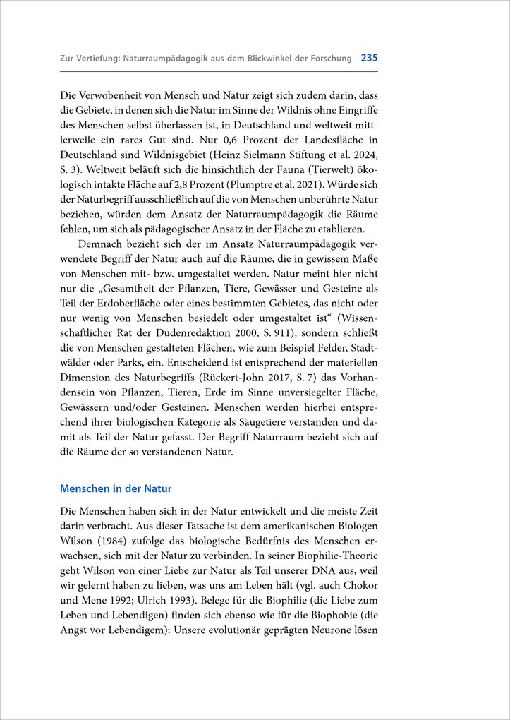 Weitere Ansicht: Handbuch Naturraumpädagogik | Anke Wolfram