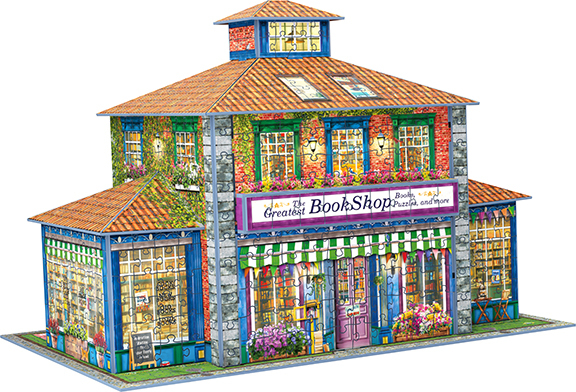 Weitere Ansicht: 3D Puzzle - Bookstore