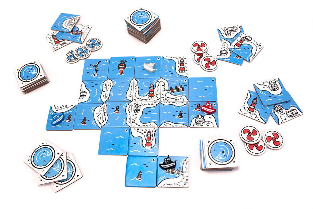 Weitere Ansicht: Leuchtturm voraus! Beacon Patrol (deutsche Ausgabe). Inkl. Erweiterung "Schiffe & Strände" | Torben Ratzlaff