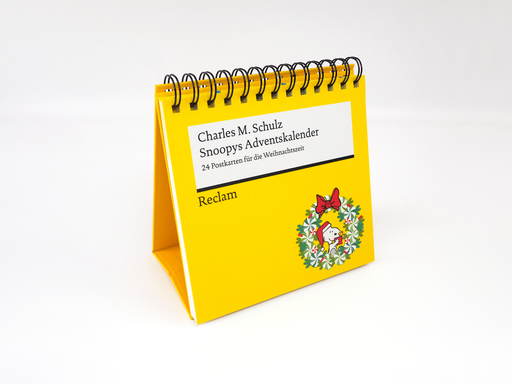 Weitere Ansicht: Snoopys Adventskalender. 24 Postkarten für die Weihnachtszeit (Advents-Postkartenaufsteller) | Charles M. Schulz