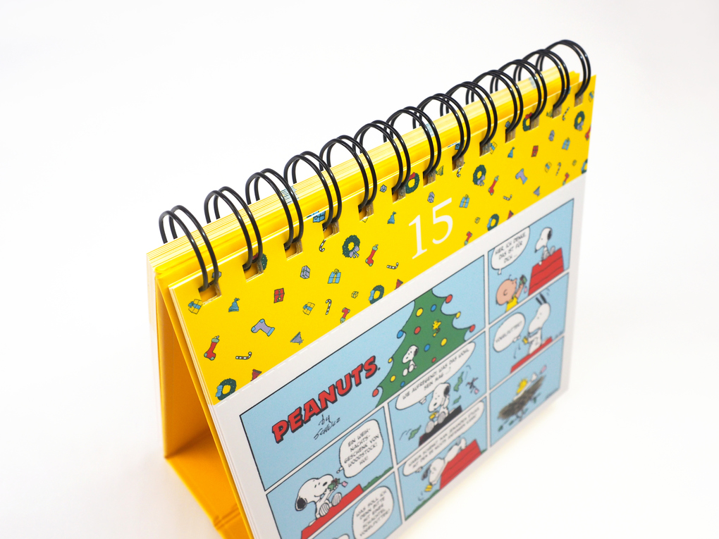 Weitere Ansicht: Snoopys Adventskalender. 24 Postkarten für die Weihnachtszeit (Advents-Postkartenaufsteller) | Charles M. Schulz