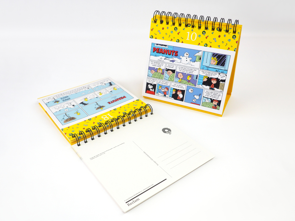 Weitere Ansicht: Snoopys Adventskalender. 24 Postkarten für die Weihnachtszeit (Advents-Postkartenaufsteller) | Charles M. Schulz