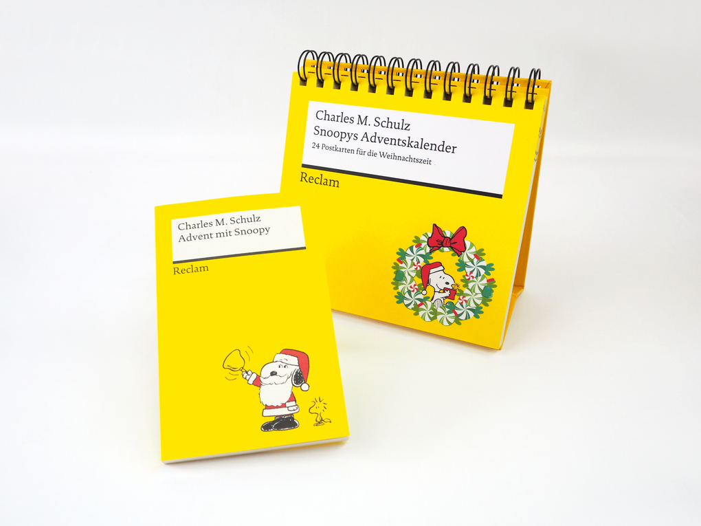 Weitere Ansicht: Snoopys Adventskalender. 24 Postkarten für die Weihnachtszeit (Advents-Postkartenaufsteller) | Charles M. Schulz