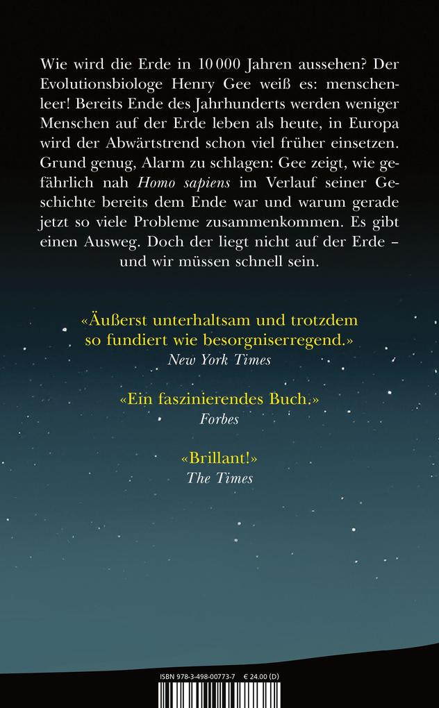 Weitere Ansicht: Aufstieg und Fall der Menschheit | Henry Gee