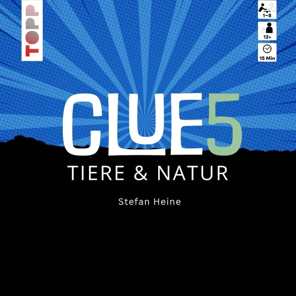 Weitere Ansicht: CLUE5 #Tiere. 5 Hinweise, nur eine Lösung. Das Trend-Quiz für deine Tasche | Stefan Heine