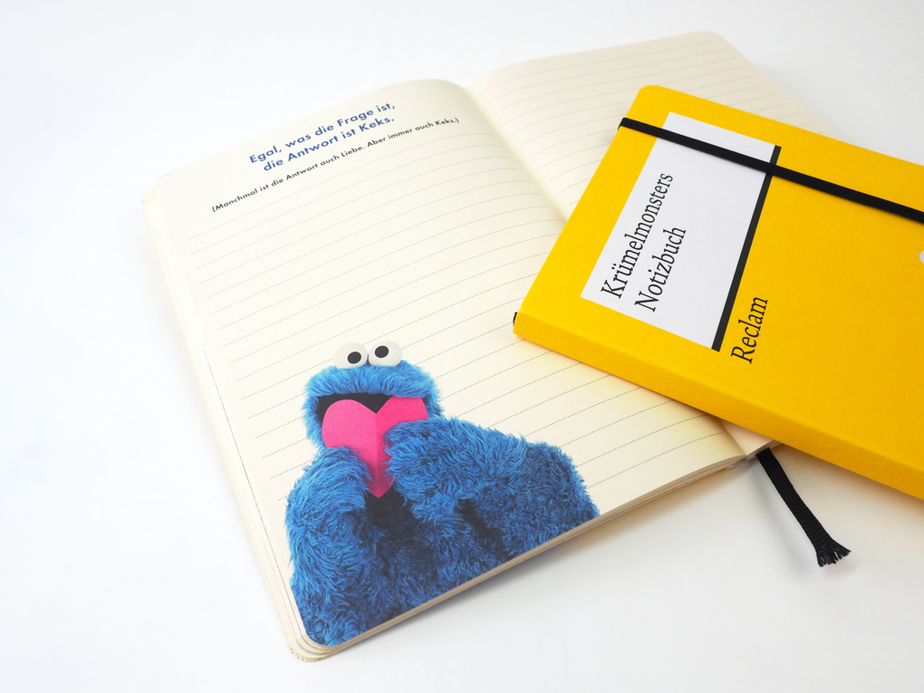 Weitere Ansicht: Krümelmonsters Notizbuch | Das Krümelmonster