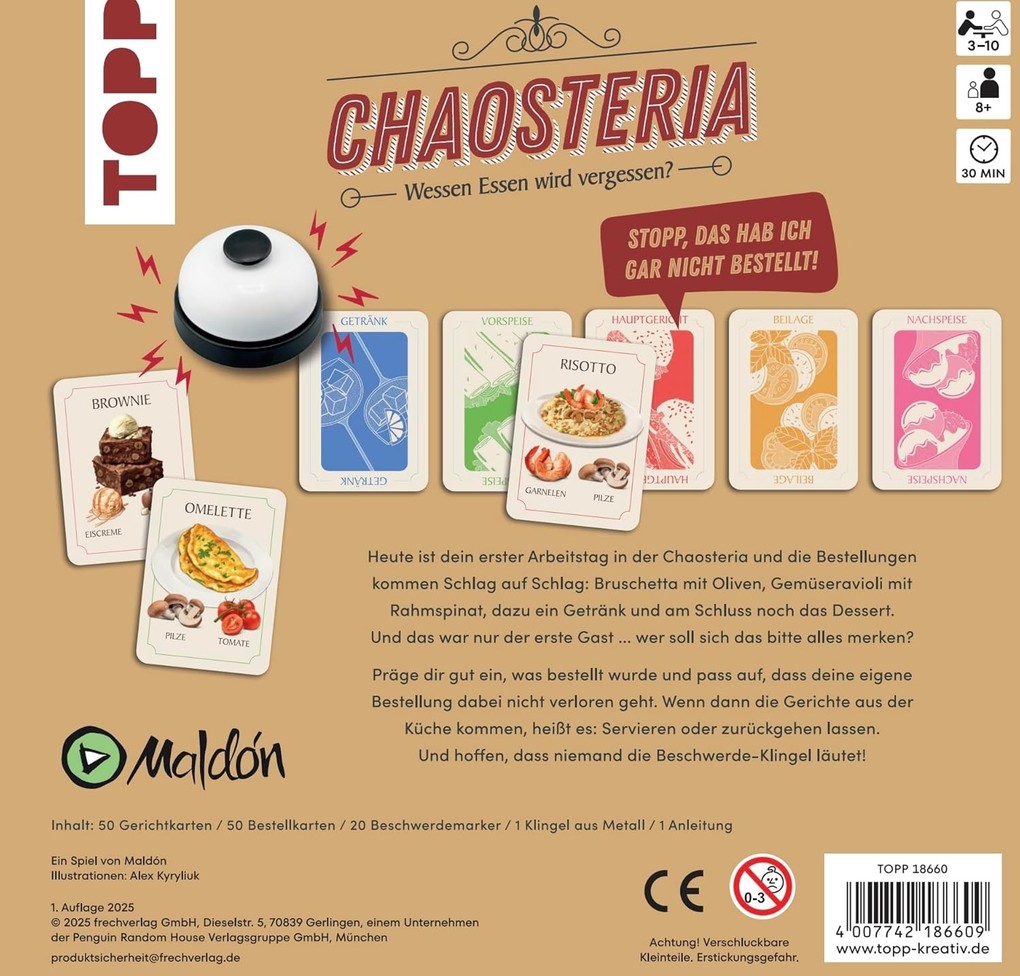 Weitere Ansicht: Chaosteria - Wessen Essen wird vergessen? | Maldón