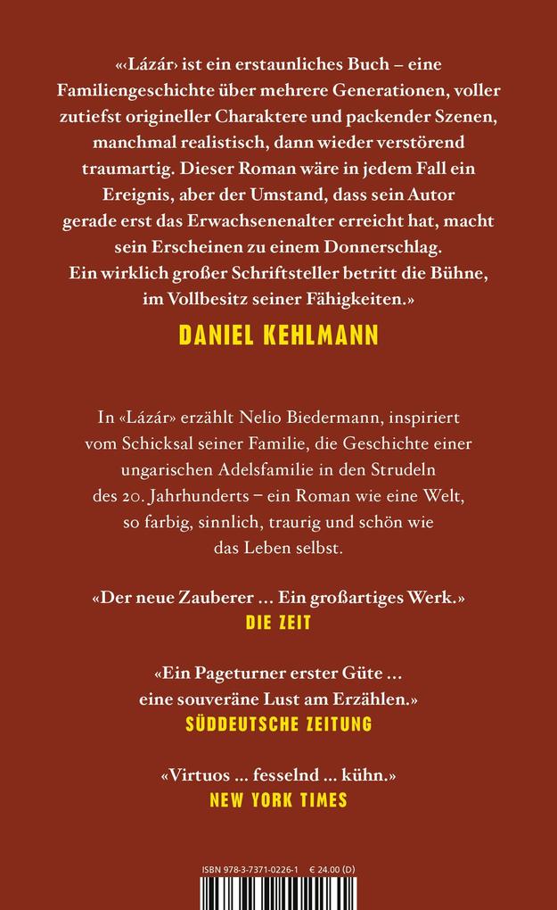 Weitere Ansicht: Lázár | Nelio Biedermann