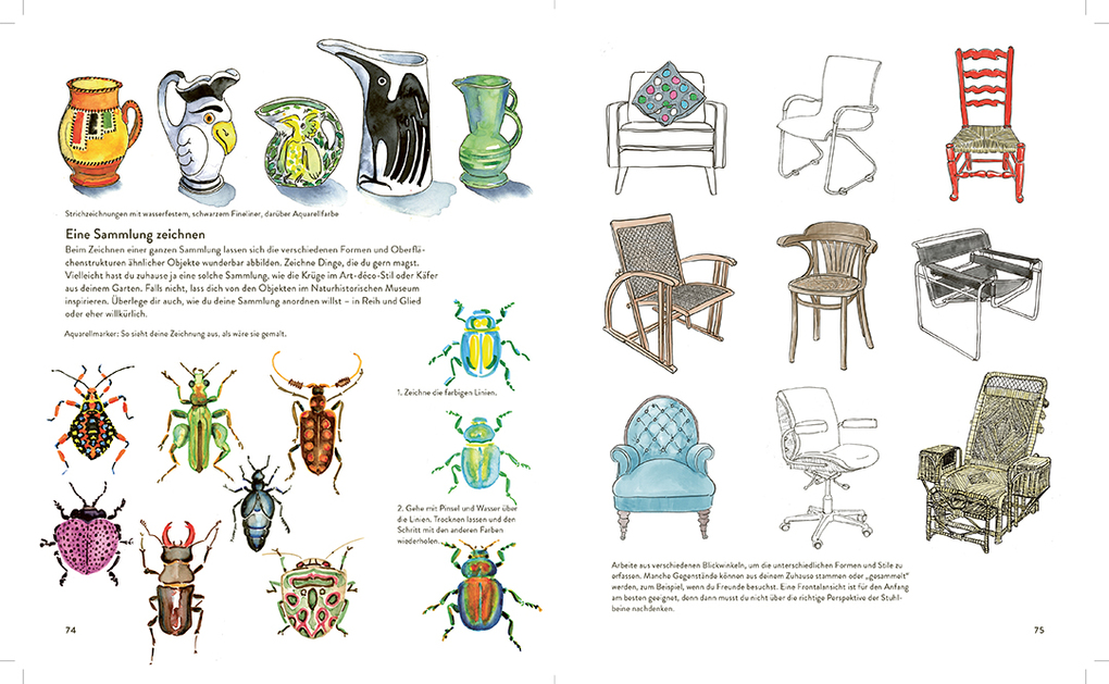 Weitere Ansicht: Los geht's: Zeichnen | Moira Clinch