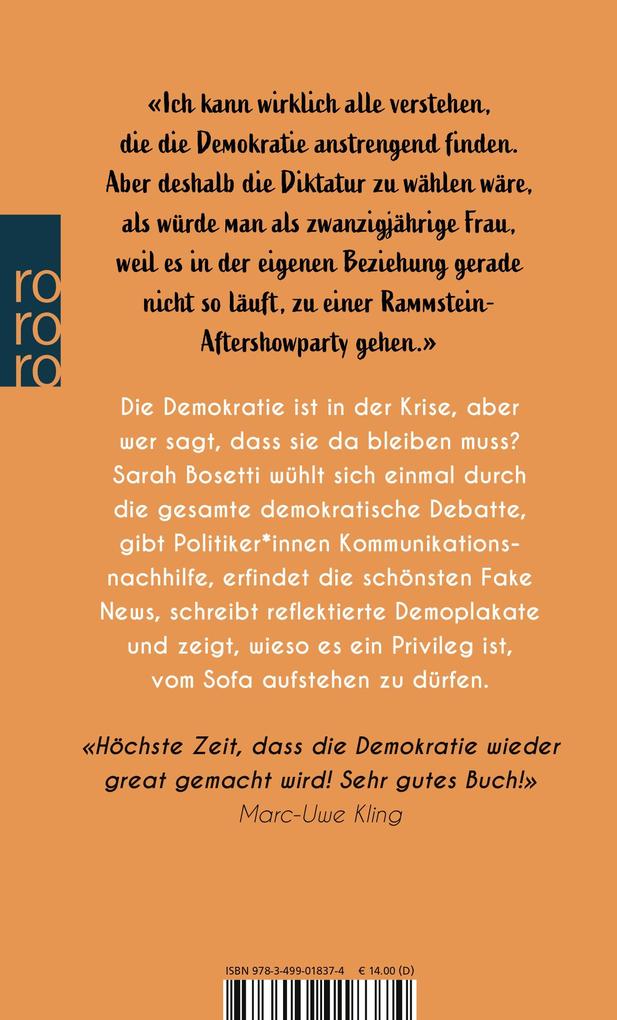 Weitere Ansicht: Make Democracy Great Again! | Sarah Bosetti
