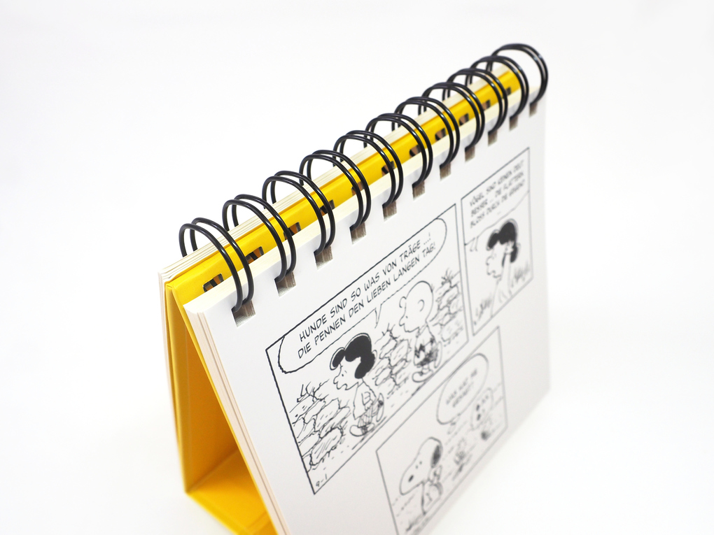 Weitere Ansicht: "Immer nach oben schauen ... das ist das Geheimnis des Lebens". Mit Snoopy gelassen durch den Tag (Tischaufsteller) | Charles M. Schulz