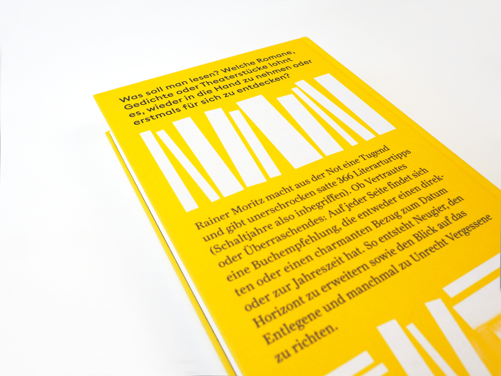 Weitere Ansicht: Das Jahr in Büchern. Literaturtipps für jeden Tag | Rainer Moritz