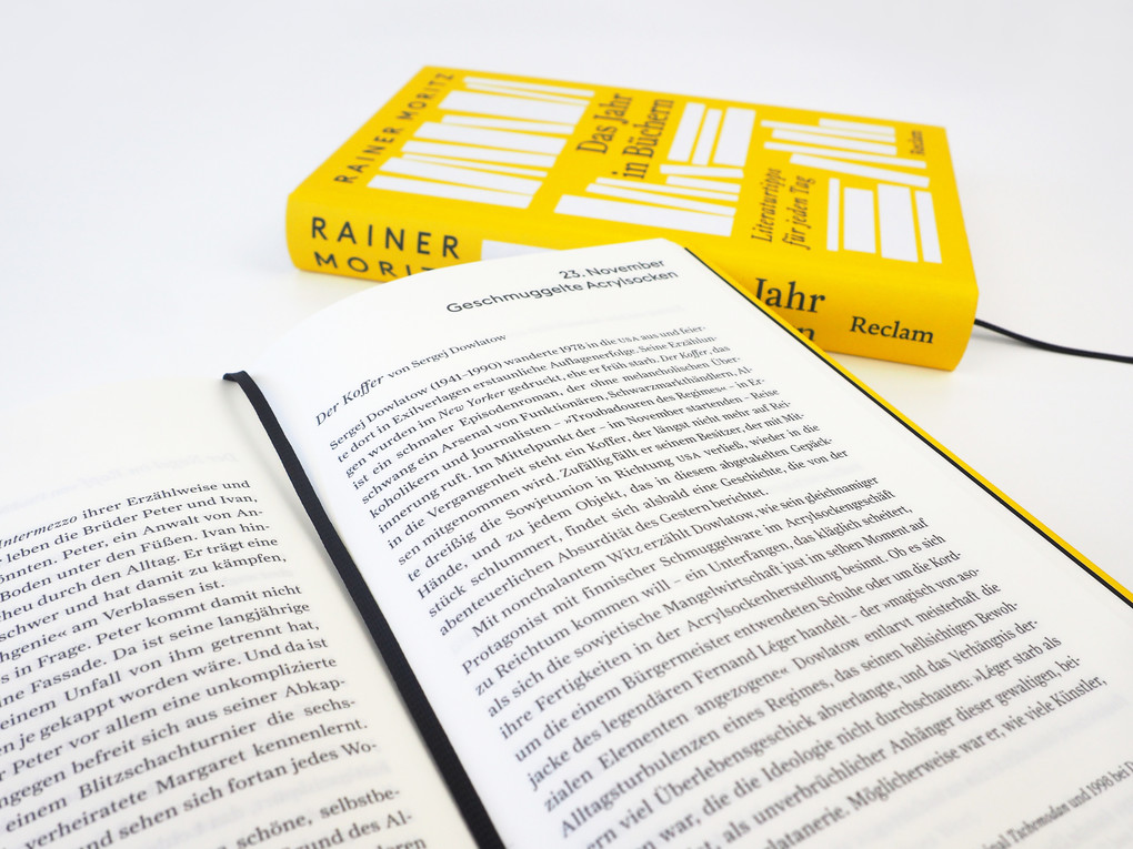 Weitere Ansicht: Das Jahr in Büchern. Literaturtipps für jeden Tag | Rainer Moritz