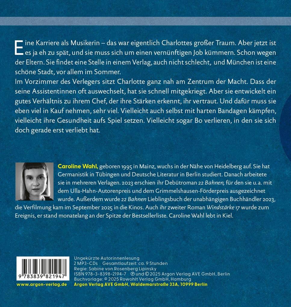 Weitere Ansicht: Die Assistentin | Caroline Wahl