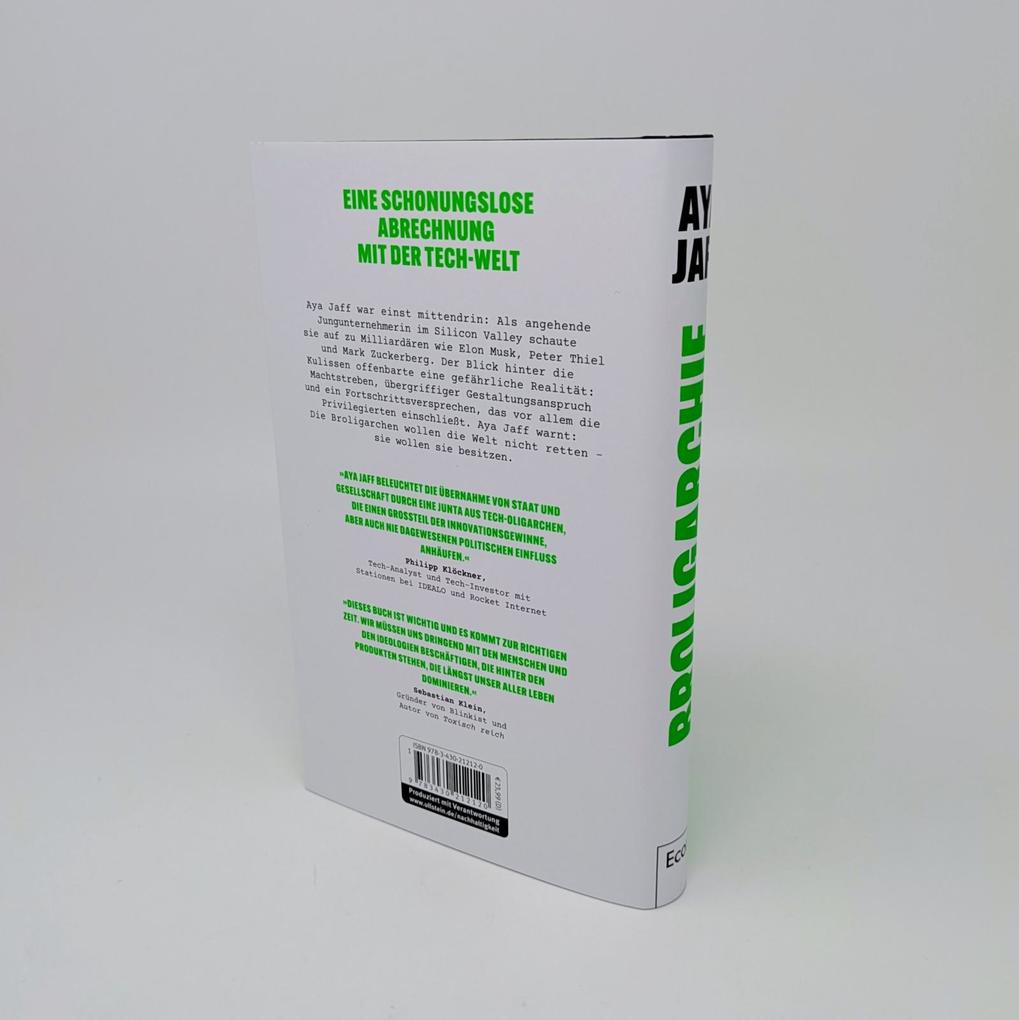 Weitere Ansicht: Broligarchie | Aya Jaff