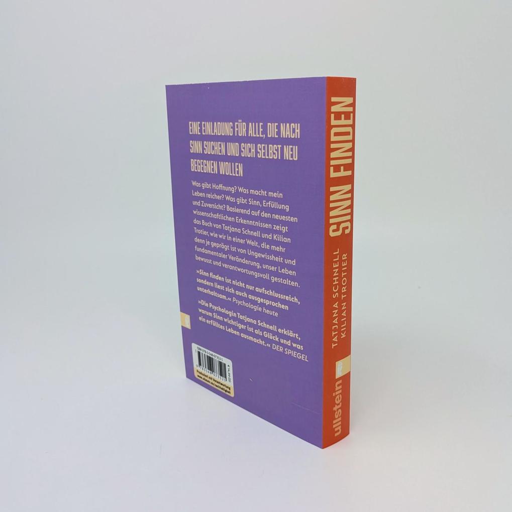 Weitere Ansicht: Sinn finden | Tatjana Schnell, Kilian Trotier