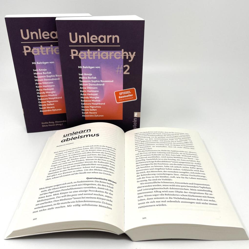 Weitere Ansicht: Unlearn Patriarchy 2 | Ireti Amojo, Melina Borak, Yassamin-Sophia Boussaoud, Miriam Davoudvandi, Anne Dittmann