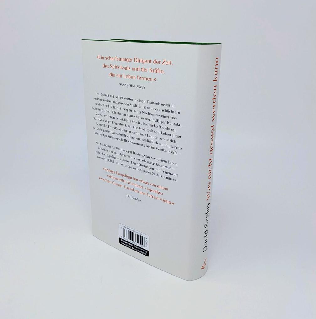 Weitere Ansicht: Was nicht gesagt werden kann | David Szalay