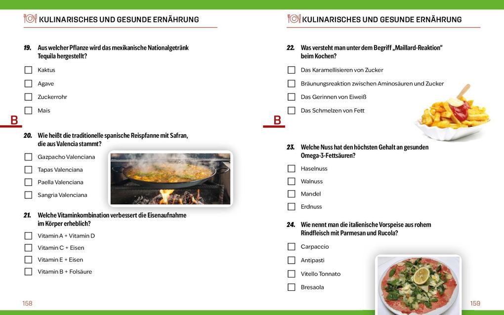 Weitere Ansicht: Quizbuch mit Lösungsschablone Allgemeinwissen