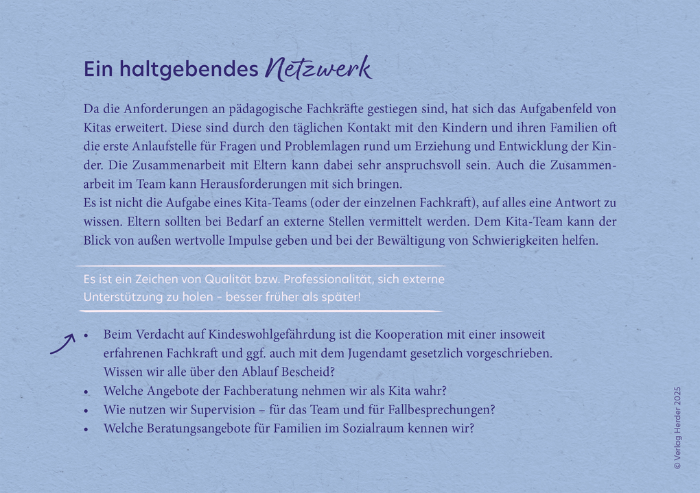 Weitere Ansicht: Resilienz im Kita-Alltag. 40 Reflexionskarten für die Teamarbeit | Katrin Höfler, Maike Rönnau-Böse, Klaus Fröhlich-Gildhoff