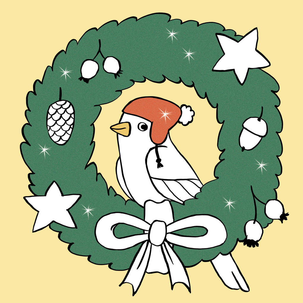 Weitere Ansicht: Glitzer-Malblock - Frohe Weihnachten!