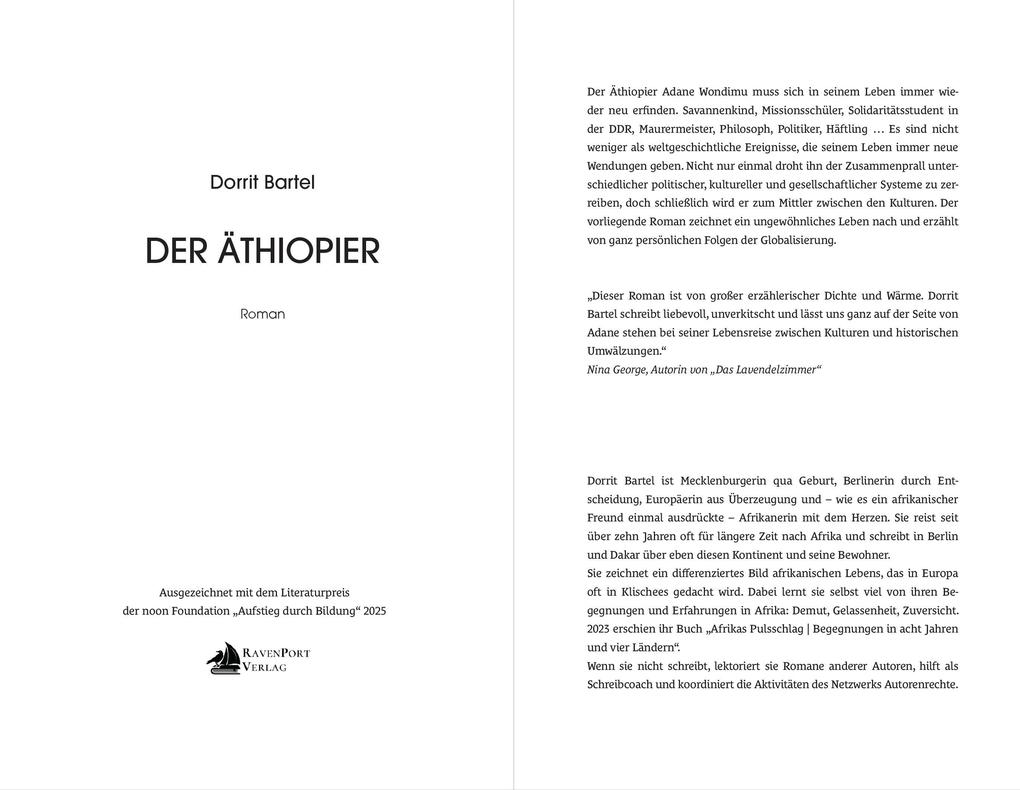 Weitere Ansicht: Der Äthiopier | Dorrit Bartel