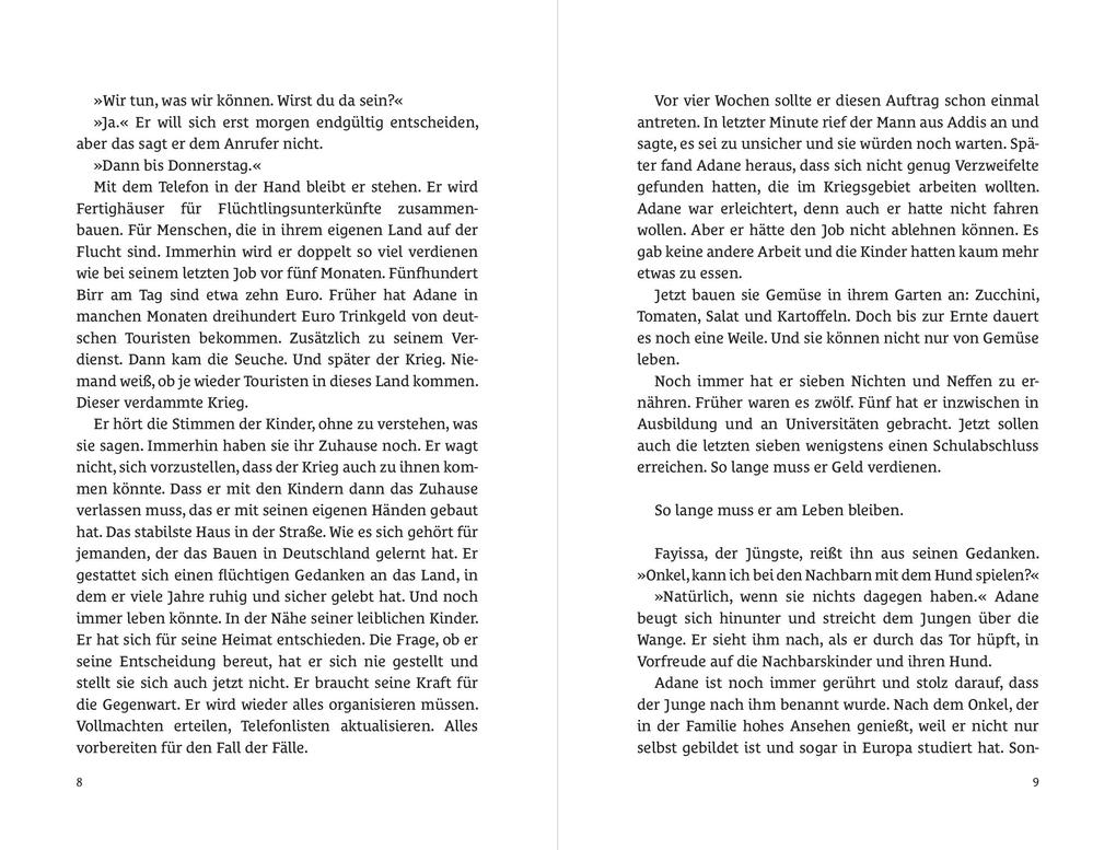 Weitere Ansicht: Der Äthiopier | Dorrit Bartel