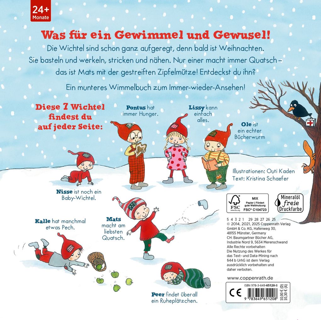 Weitere Ansicht: Mein Winterwichtel-Wimmelbuch | Kristina Schaefer