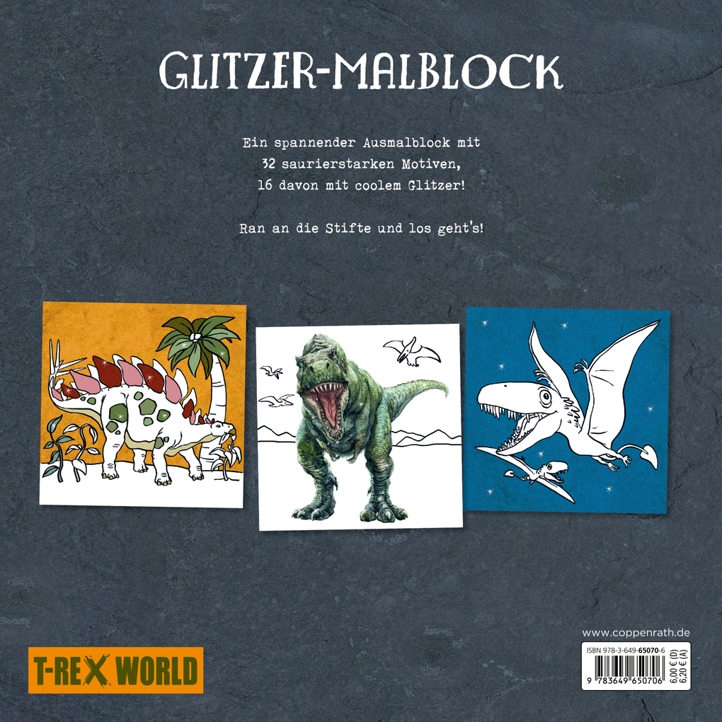 Weitere Ansicht: Glitzer-Malblock