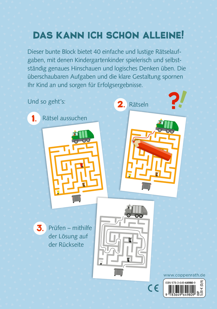 Weitere Ansicht: Mein kunterbunter Kindergartenblock