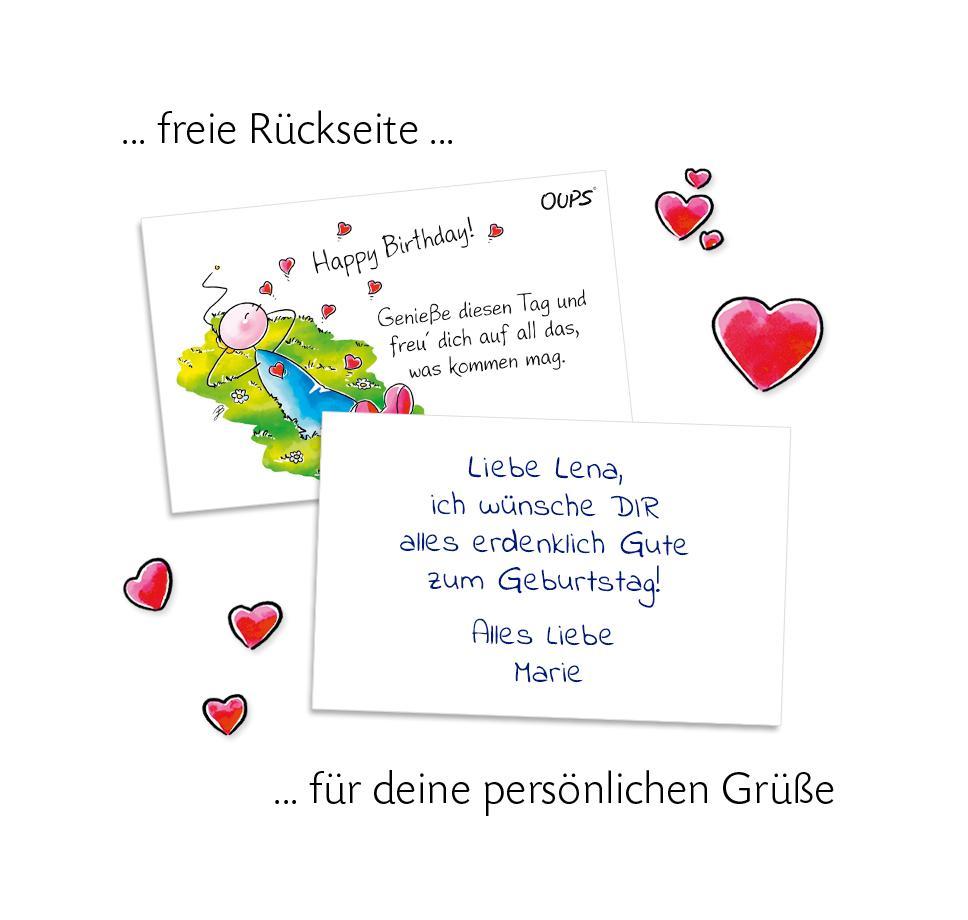 Weitere Ansicht: Oups Kärtchenbox - Happy Birthda | werteART Verlag GmbH