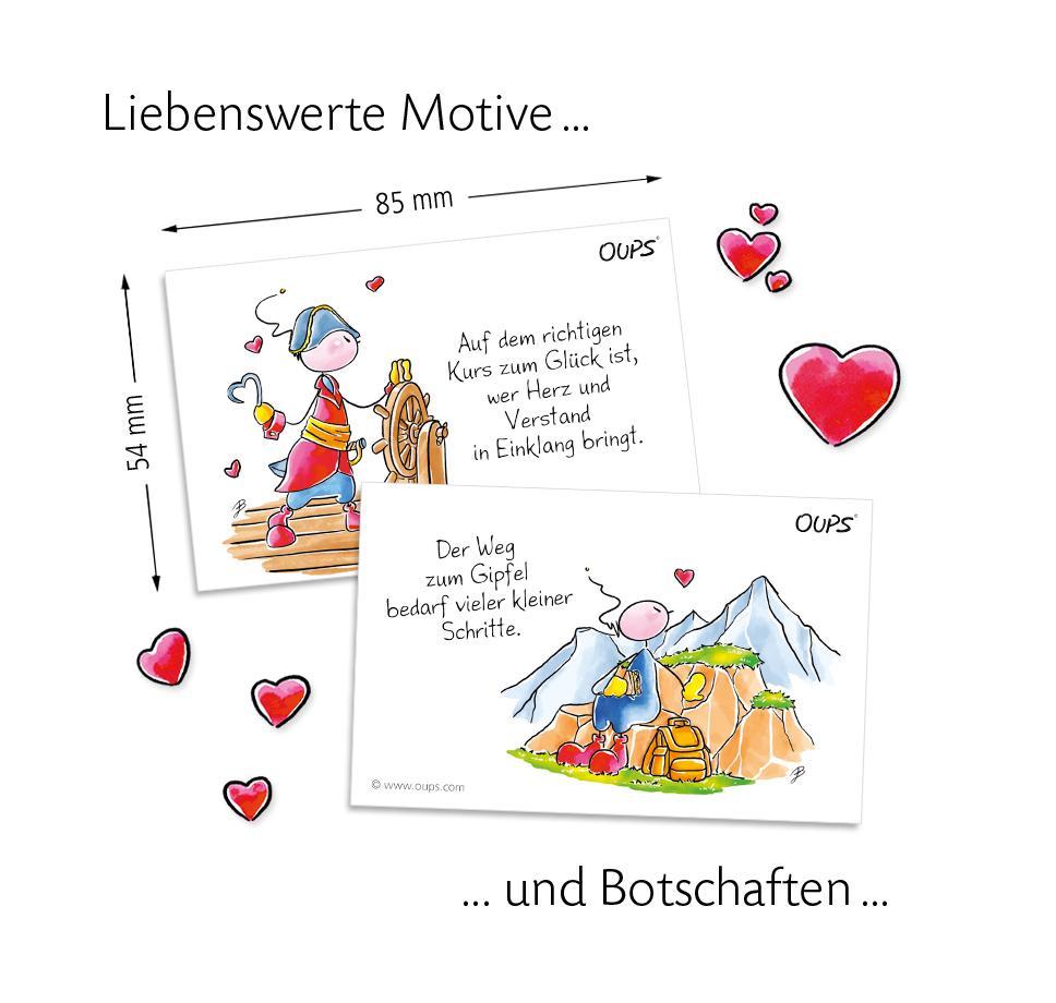 Weitere Ansicht: Oups Kärtchenbox - Mit Freude zum Ziel | werteART Verlag GmbH