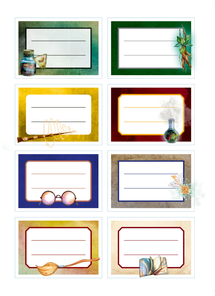 Weitere Ansicht: Magische Sticker und Etiketten