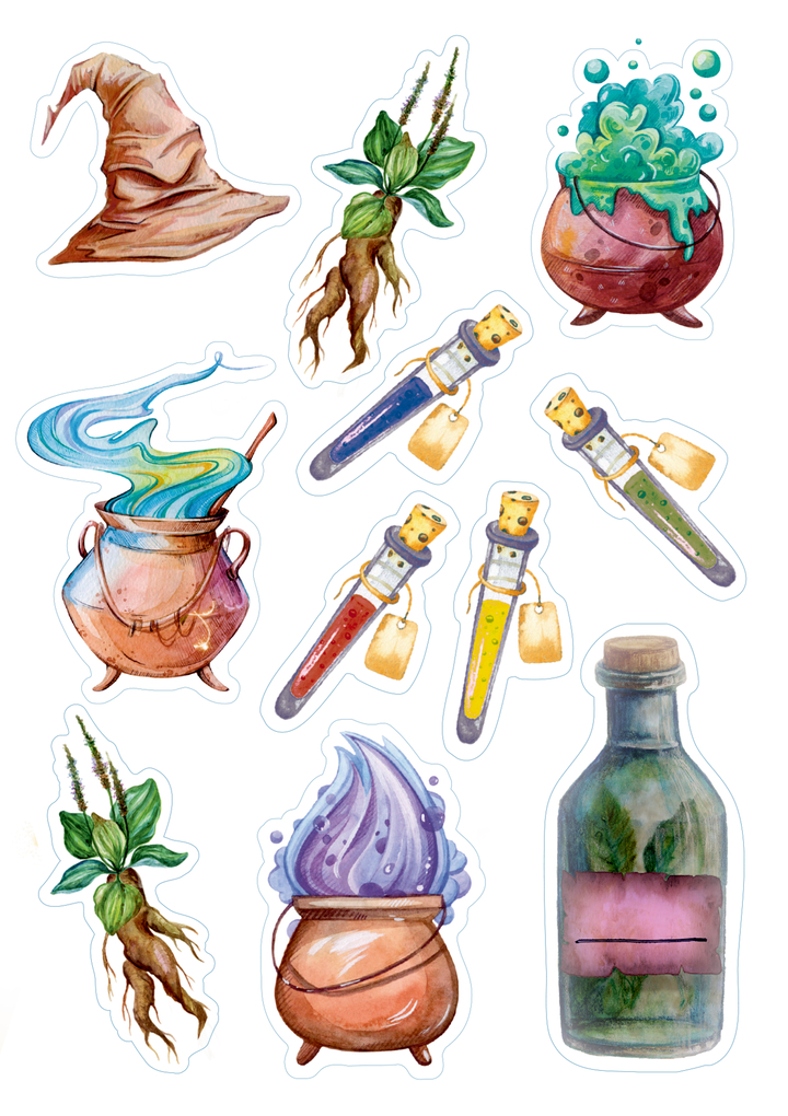 Weitere Ansicht: Magische Sticker und Etiketten