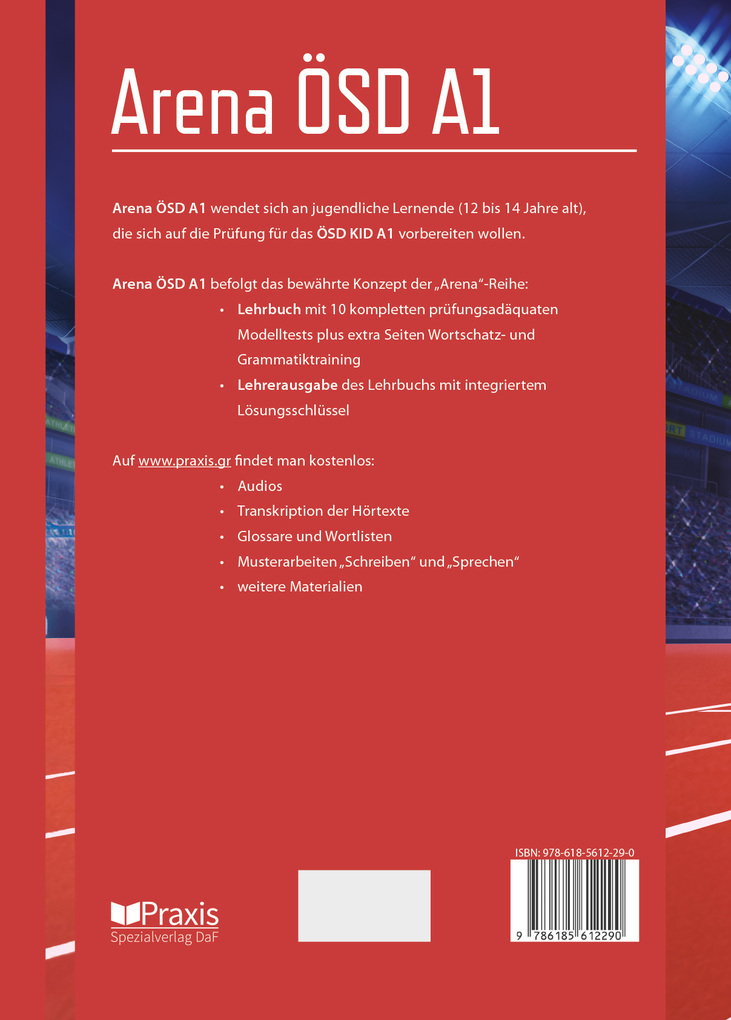 Weitere Ansicht: Arena ÖSD A1: Lehrerausgabe | Melina Bellou, Spiros Koukidis, Sofia Nastopoulou