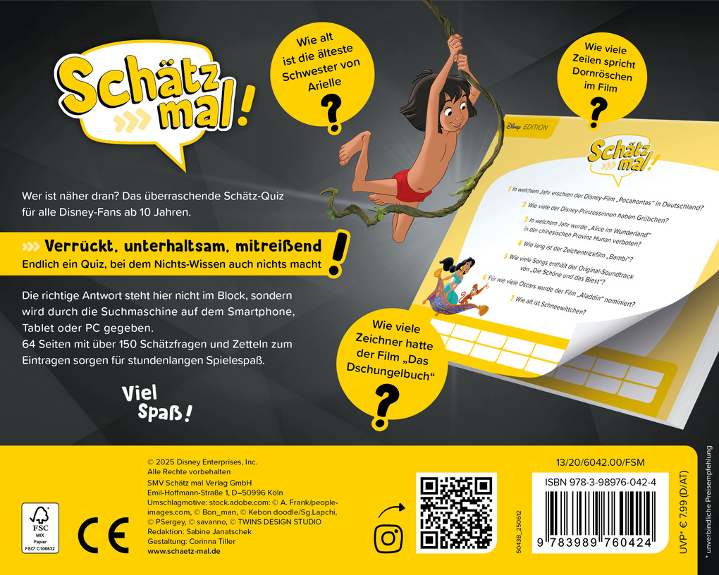 Weitere Ansicht: Schätz mal! Disney Edition
