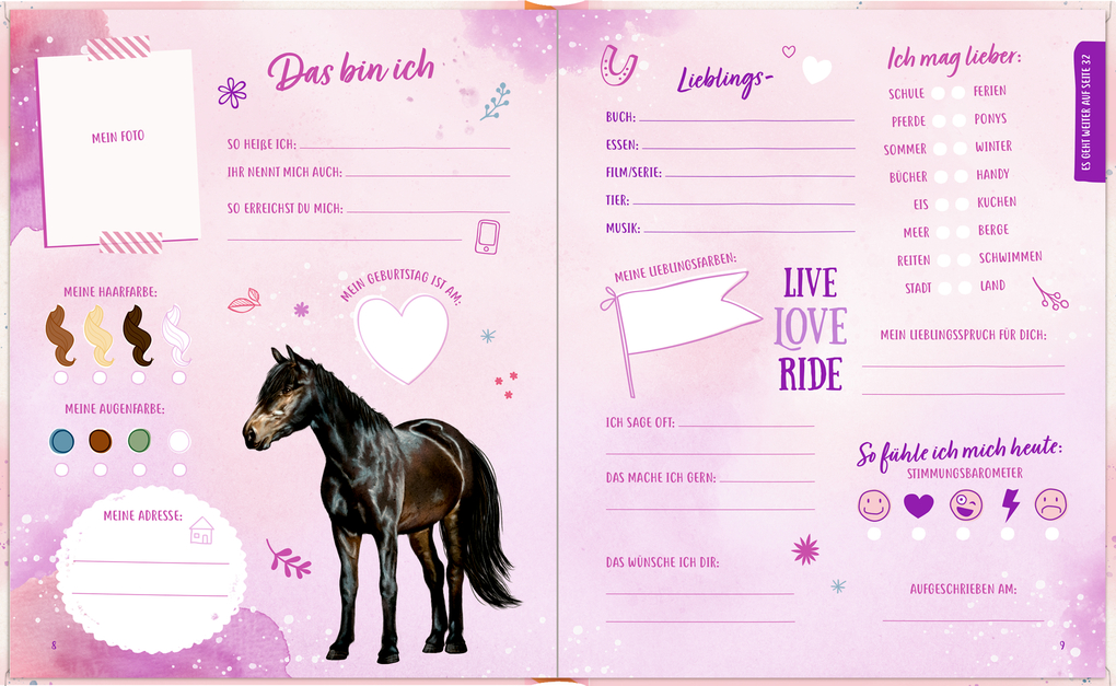 Weitere Ansicht: Freundebuch - Meine Freundinnen und Freunde