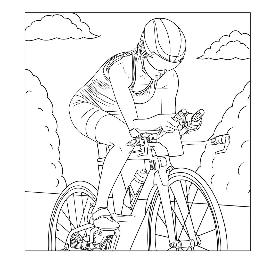 Weitere Ansicht: Akrobatik & Sport - Malbuch für Mädchen ab 8 Jahren mit 50 Ausmalbildern | Josef Mickey Müller