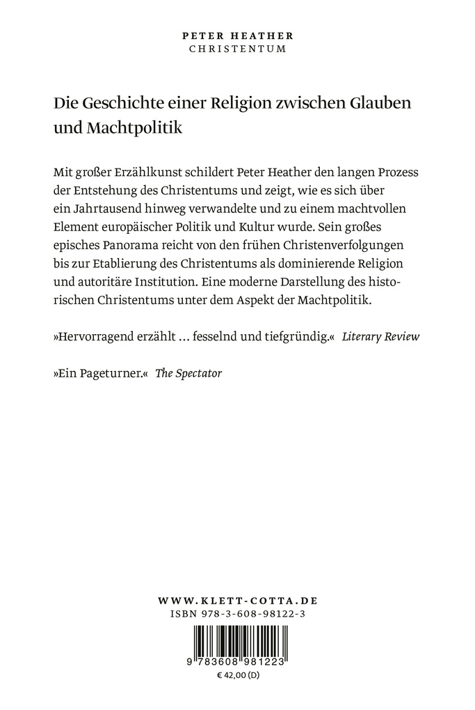 Weitere Ansicht: Christentum | Peter Heather