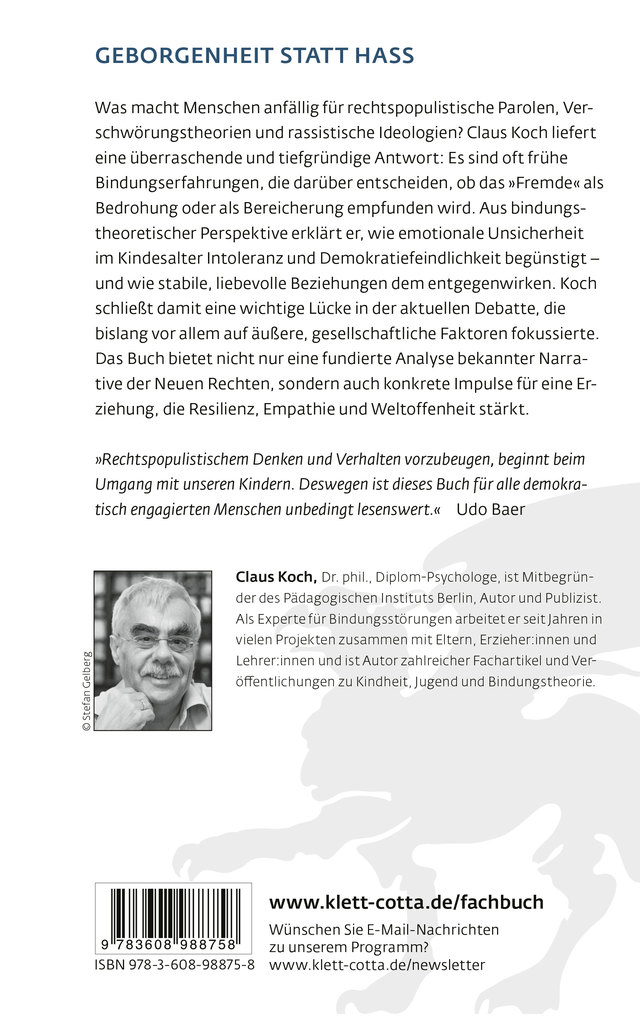 Weitere Ansicht: Schutzfaktor Bindung | Claus Koch