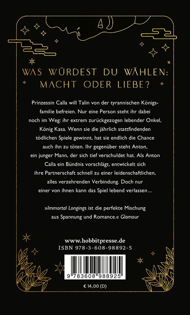 Weitere Ansicht: Immortal Longings | Chloe Gong