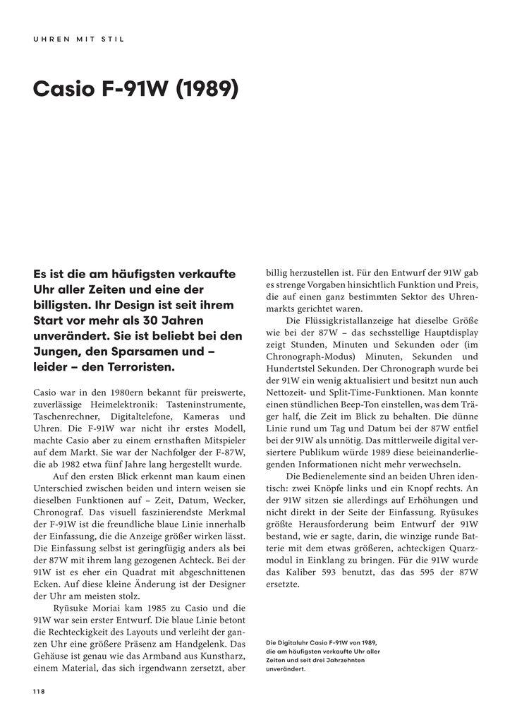 Weitere Ansicht: Uhren mit Stil | Colin Salter