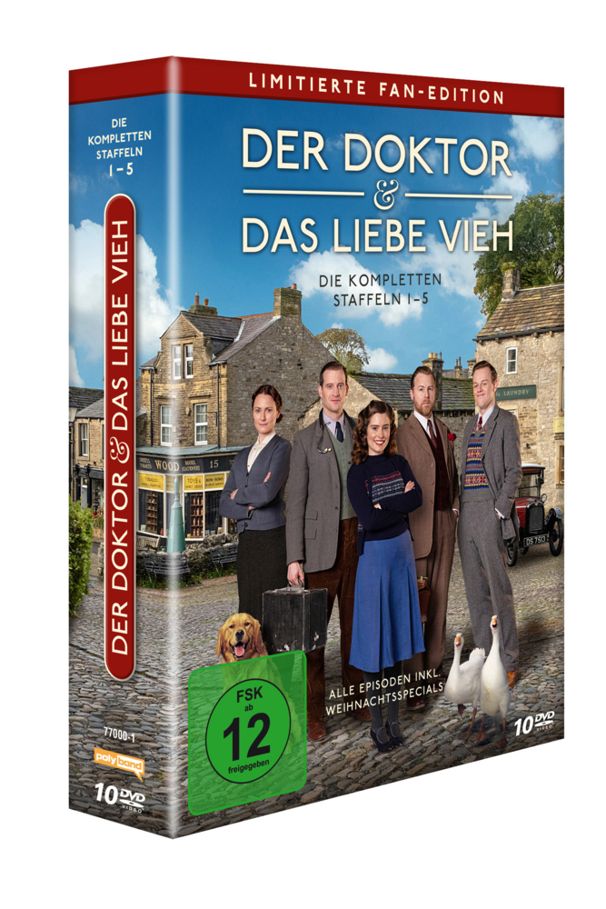 Weitere Ansicht: Der Doktor und das liebe Vieh | James Herriot, Lisa Holdsworth, Julian Jones, Debbie OMalley, Freddy Syborn