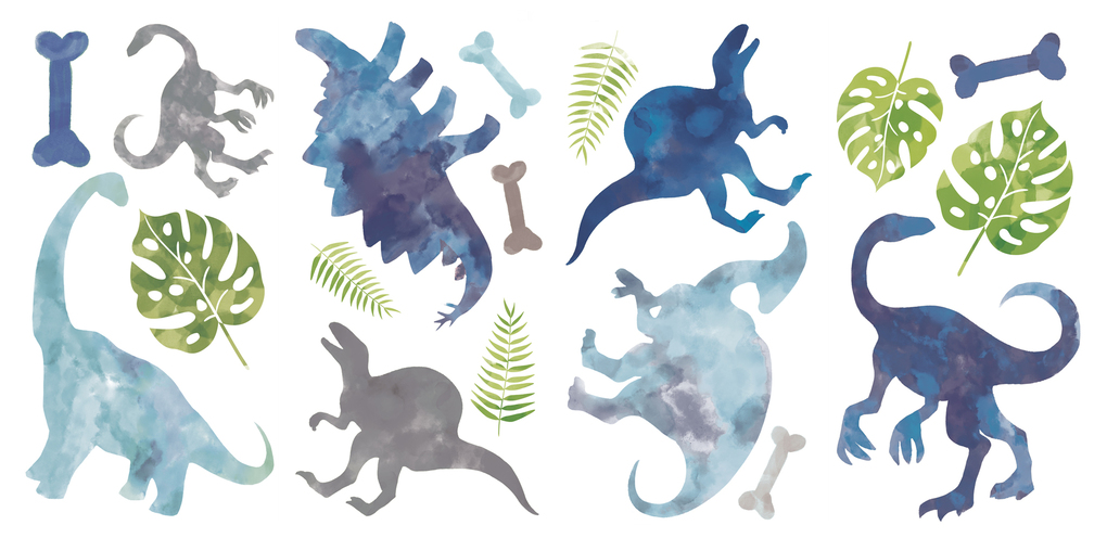 Weitere Ansicht: RM - Dinos wasserfarben