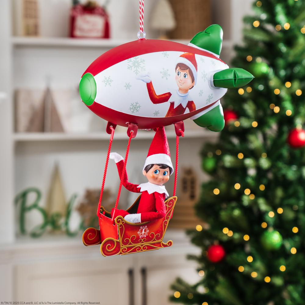 Weitere Ansicht: The Elf on the Shelf® Polar Props(TM) 20th Anniversary Luftschiff