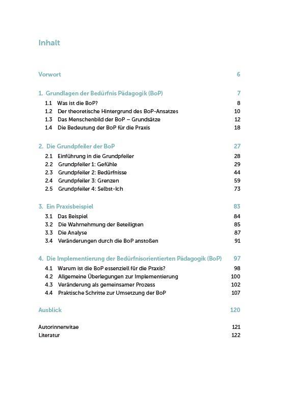 Weitere Ansicht: Bedürfnisorientierte Pädagogik (BoP) verstehen, einordnen, anwenden | Kathrin Hohmann, Lea Wedewardt